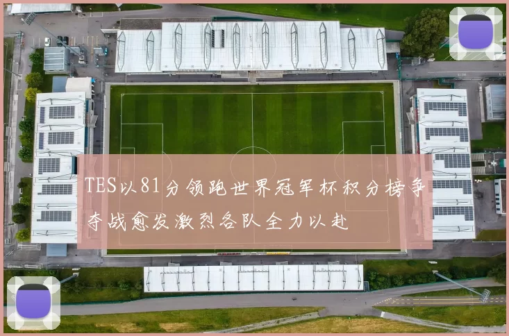 TES以81分领跑世界冠军杯积分榜争夺战愈发激烈各队全力以赴