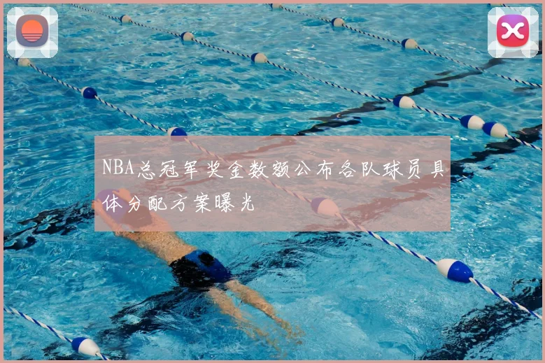 NBA总冠军奖金数额公布各队球员具体分配方案曝光